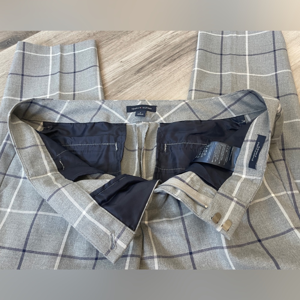 Tommy Hilfiger Plaid Trouser - Picture 3 of 4
